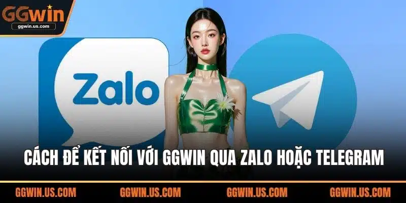 Cách để kết nối với GGWIN qua Zalo hoặc Telegram